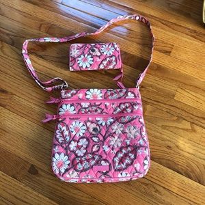 Vera Bradley crossbody with wallet